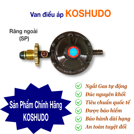 KOSHUDO Gas Regulator